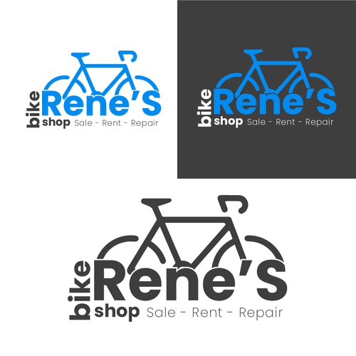 Rene'S bike shop logo contest