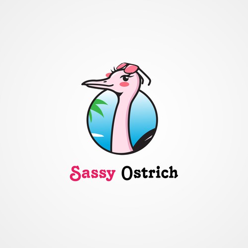 Sassy Ostrich's logo