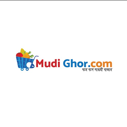 Mudi Ghor.com Logo Design