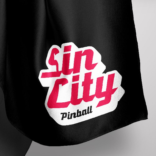 Logo for Sin City Pinball.