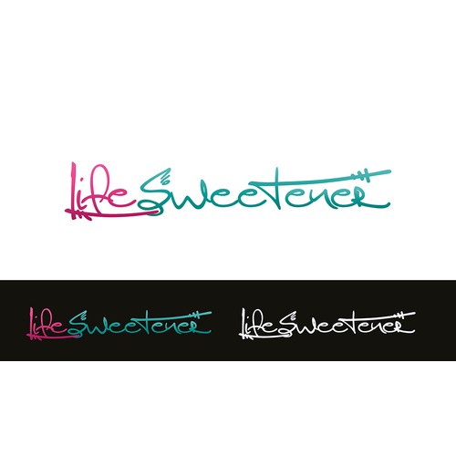 Life Sweetener logo for a new site that will make life an adventure (guaranteed)
