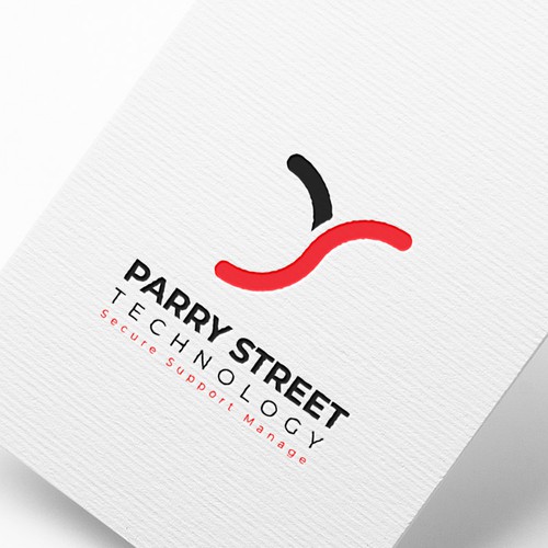 Logo for a PS letters company