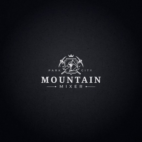 Logo design for a premium mountain town cocktail competition