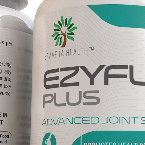 Create a modern label for our premium joint supplement.