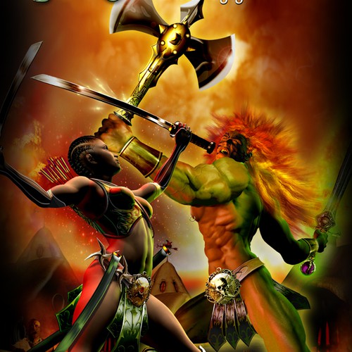 Cover for a Fantasy-Novella 