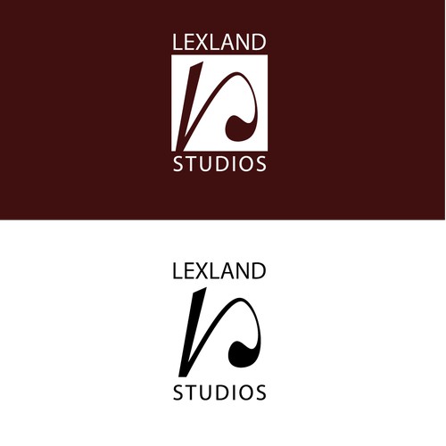 Simple logo for music studio