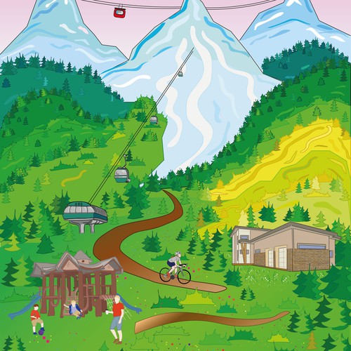 Mountains Poster