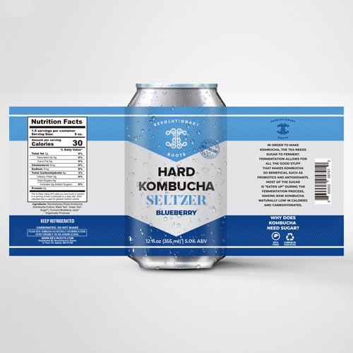 Hard Kombucha Seltzer