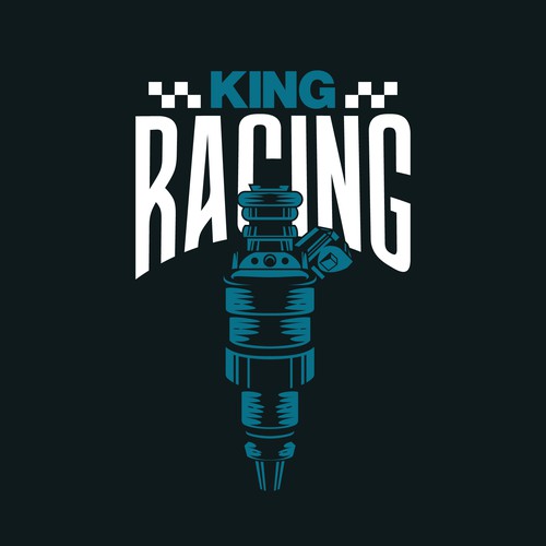 King Racing Logo Design