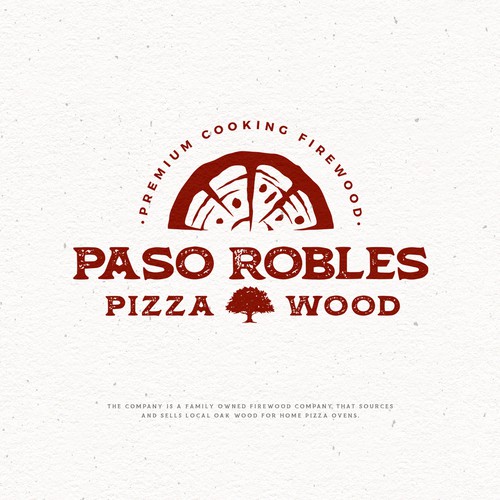 Paso Pizza Wood Logo