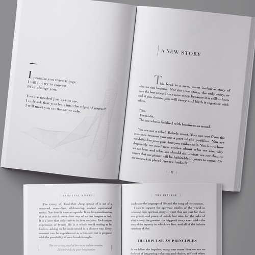 Book interior layout & ebook design