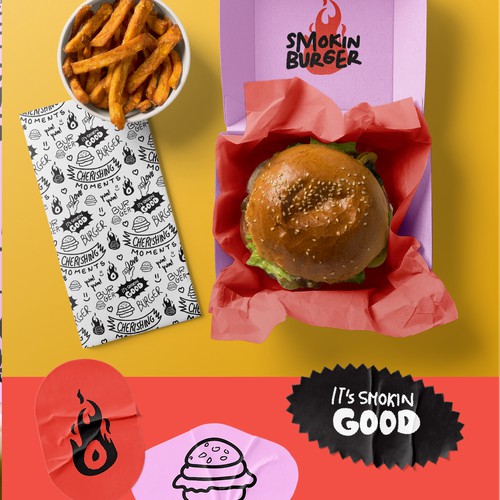 Branding for a Burger brand