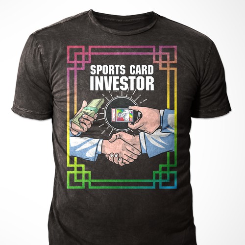 Cool T-shirt Design for Sports Card Collectors & Investors