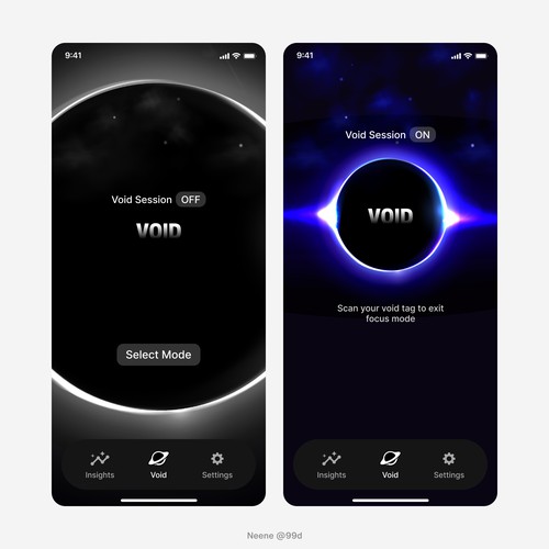 Void - a focus app
