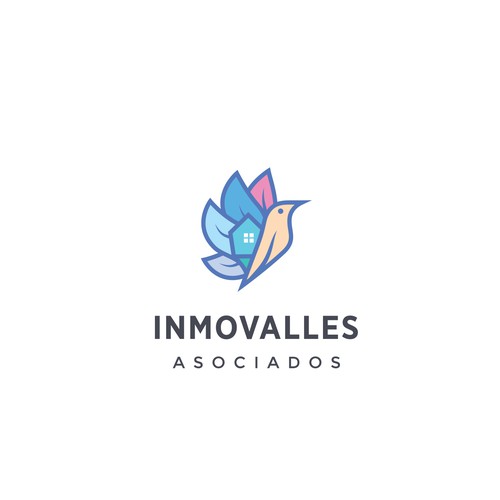 Inmovalles Asociados Logo Design