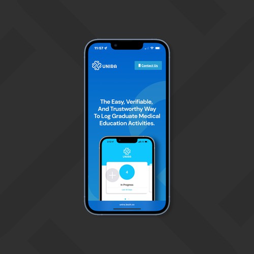 Medical App Landing Page