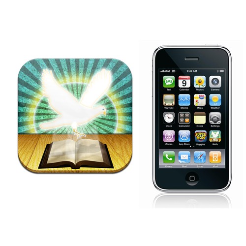 Icon for Faith-based Inspirational iOS/Android App 