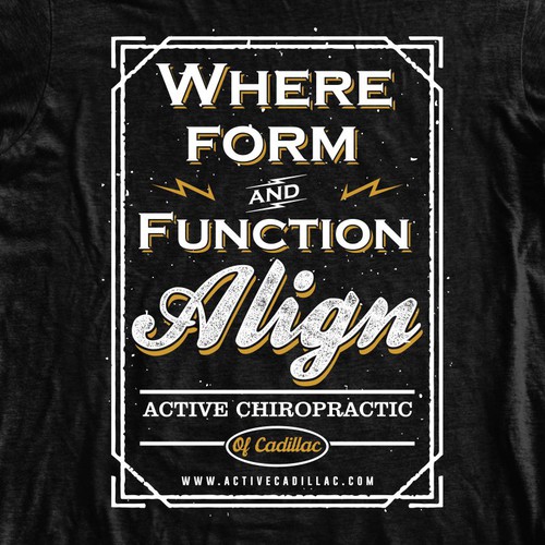 Create a Chiropractic T-shirt