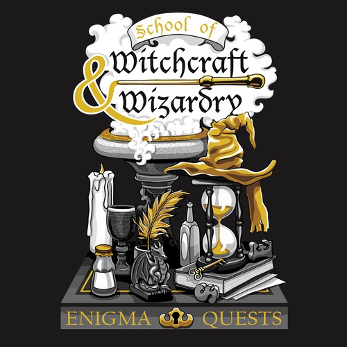 Tshirt Design for Escape room by Enigma Quests