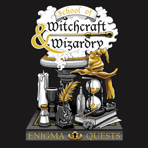 Tshirt Design for Escape room by Enigma Quests
