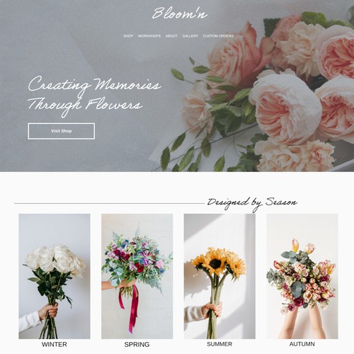 Flower Shop Website