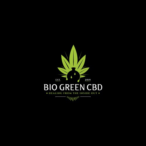Logo for a CBD Oil company