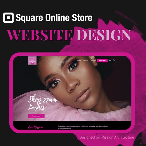 SQUARE ONLINE STORE | Design for KMNA Retail