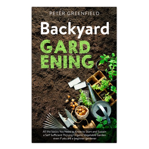 Backyard Gardening Book cover 