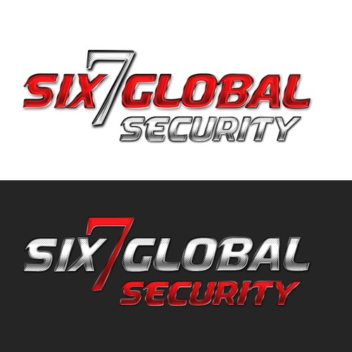 logo design for Six7 Global - a UK based security company 