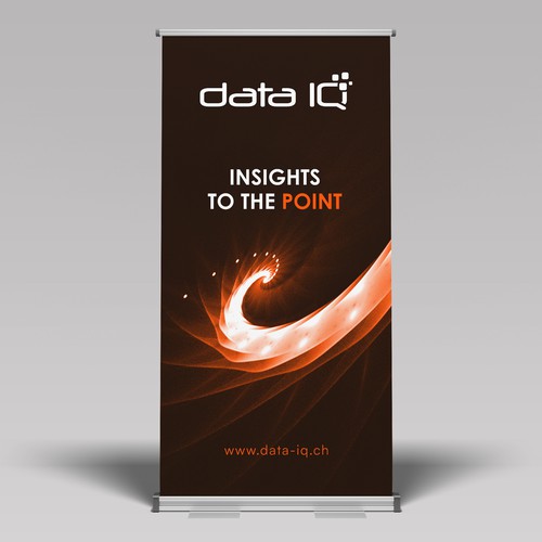 Data IQ Standee Design