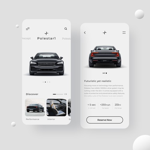 Polestar App Design Concept