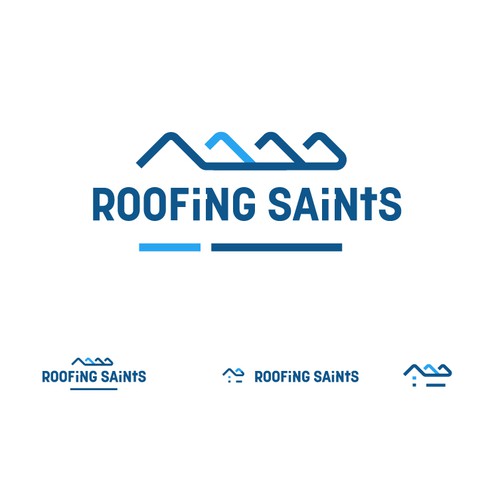 A logo for Roofing Contractor