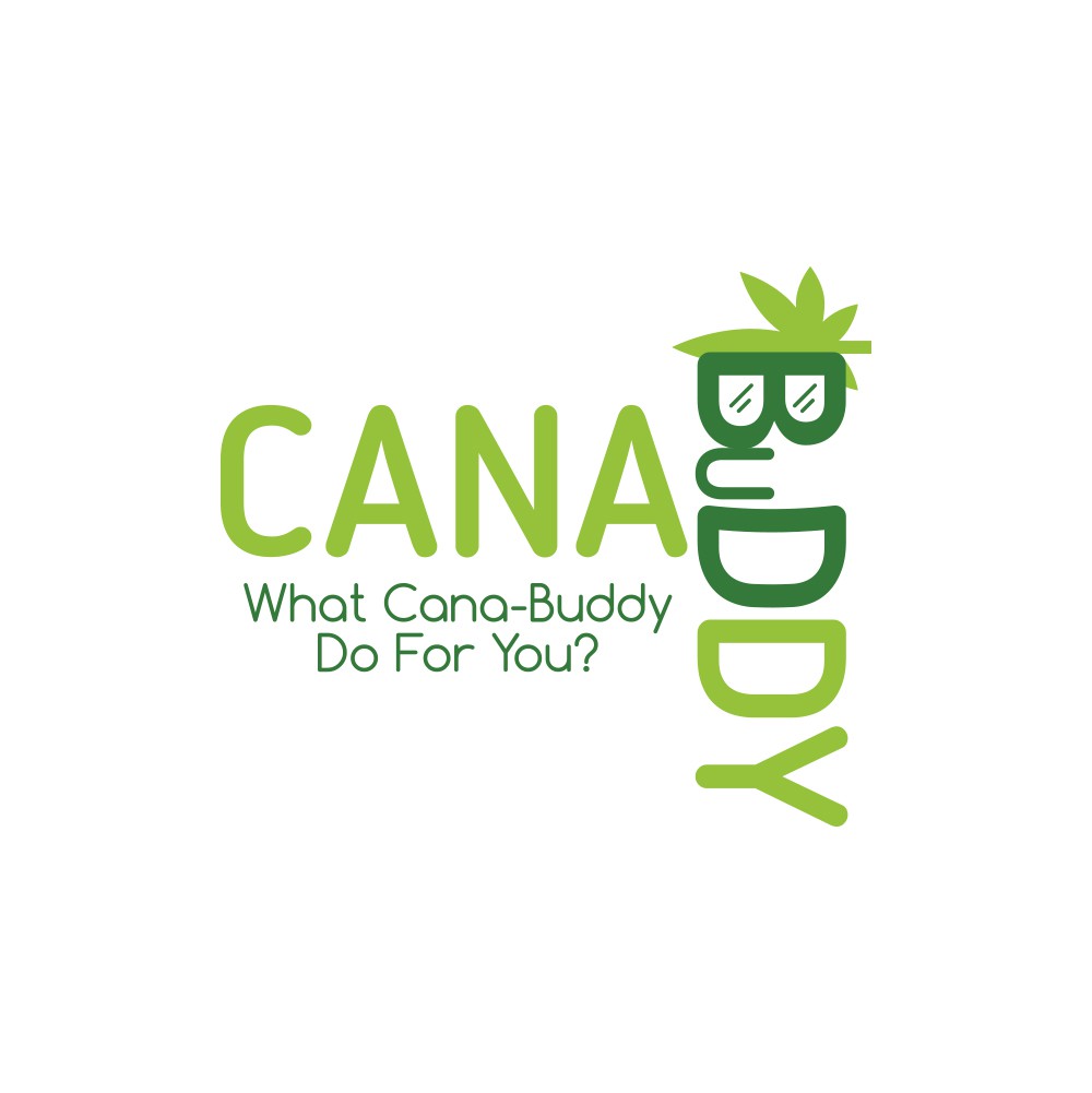 设计最好的CBD Cana-Buddy宇宙中石油的标志