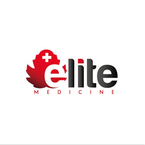 elite medicine logo design