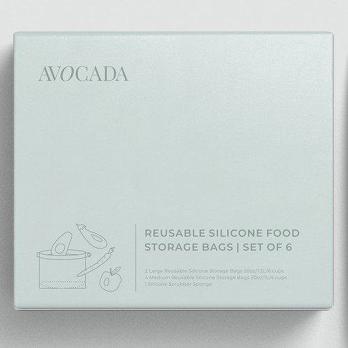 Packaging design for AVOCADA