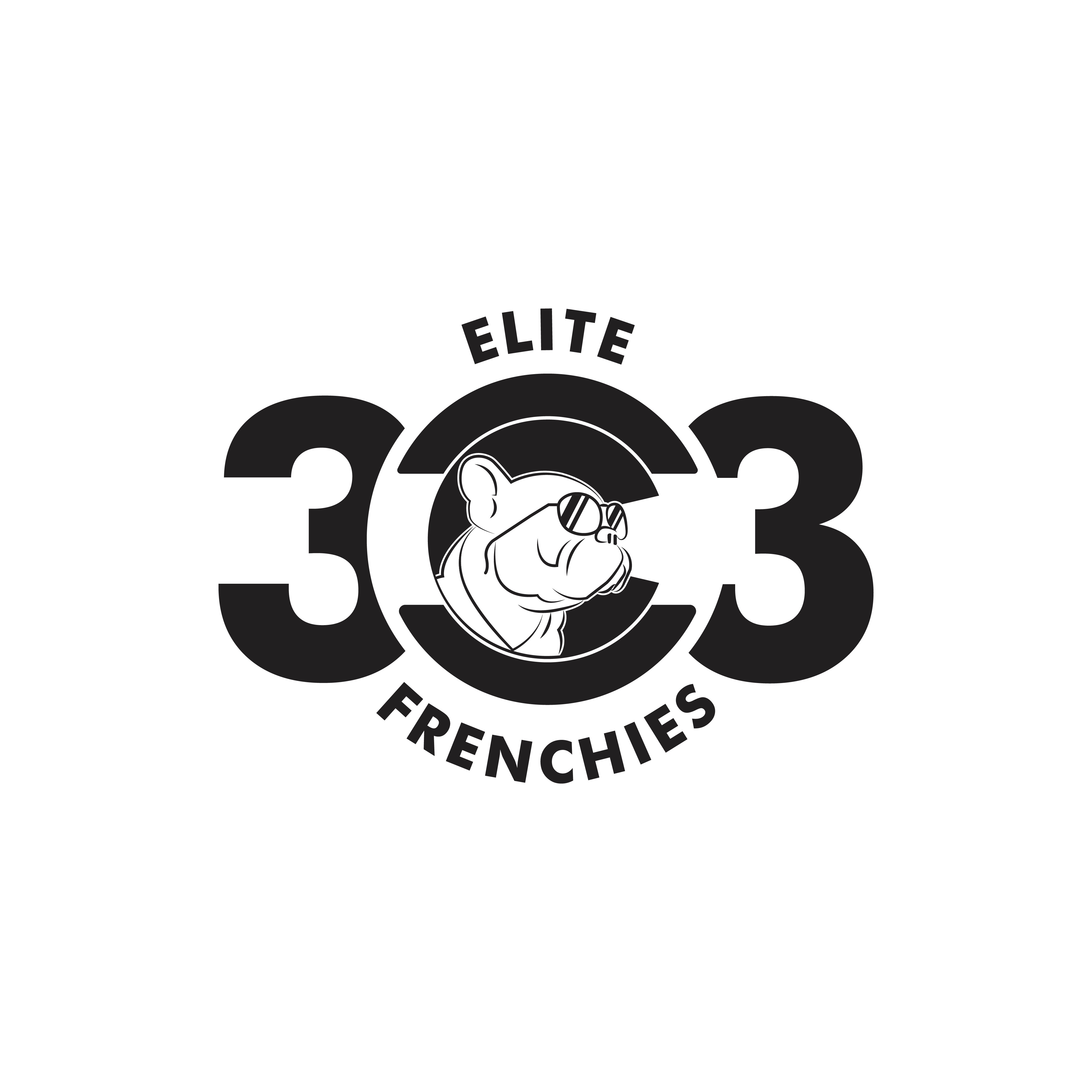 Design a logo for a french bulldog breeder from Colorado