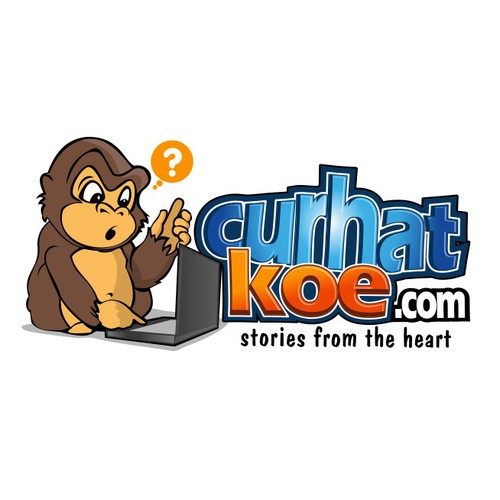 Create a logo for forum and website - "stories from the heart" -curhatkoe.com