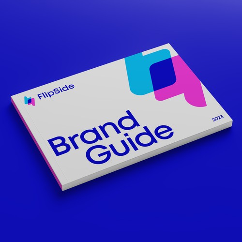 Modern and clean Brand Guide for a mobile App