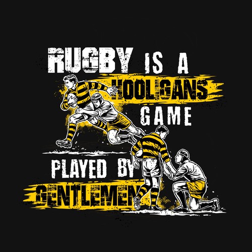 Rugby graphic t-shirt 