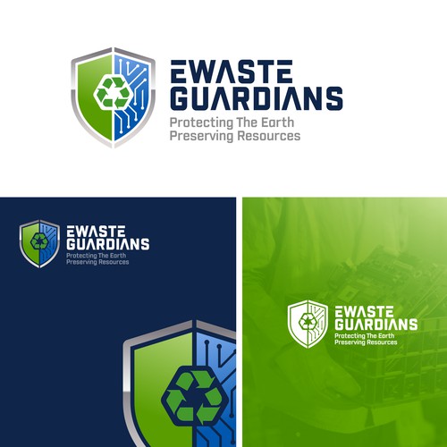 Design the Future: Modern, Sustainable Logo for E-Waste Guardians