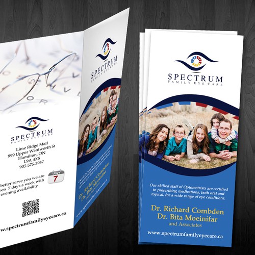 Help Spectrum Family Eye Care with a new brochure design