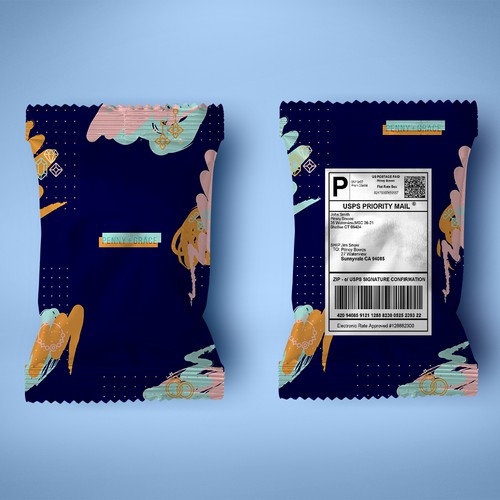 "Penny + Grace" Mailing Package Design