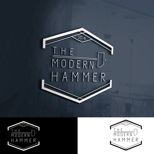 The Modern Hammer- Logo design