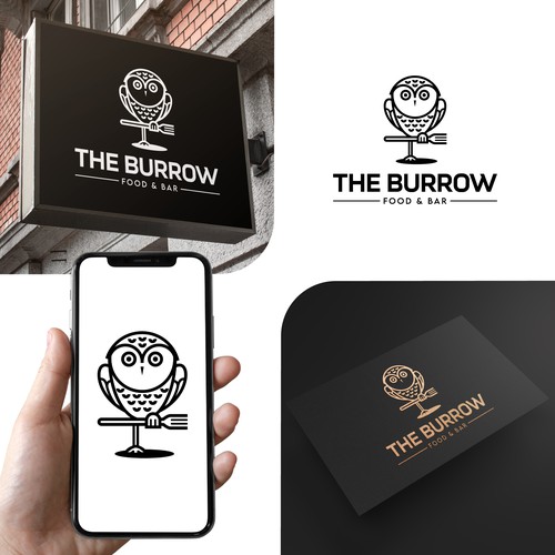 Bold Logo for The Burrow.