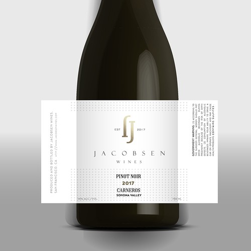 label wine