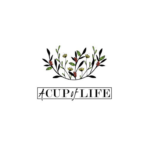 Coffee Shop Logo - A Cup of Life