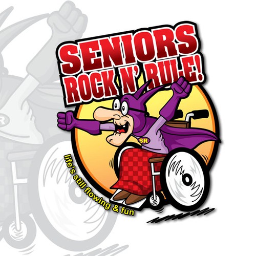 Seniors Rock n' Rule! needs a new logo