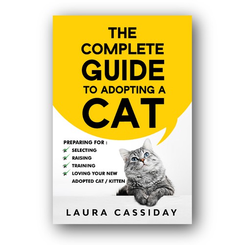 Book Cover designed to catch the eye of Cat Lovers