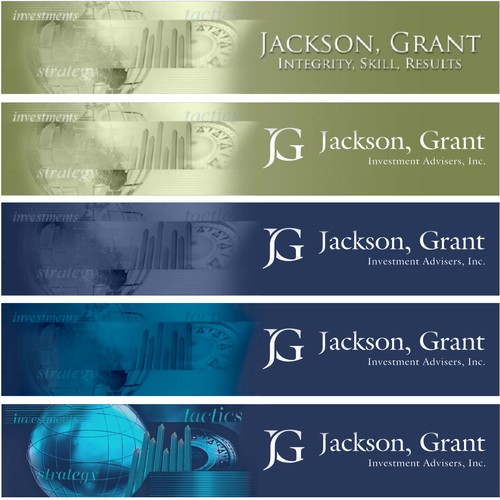 Finalist design for Jackson Grant