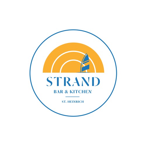 Strand Bar & Kitchen Logo Design